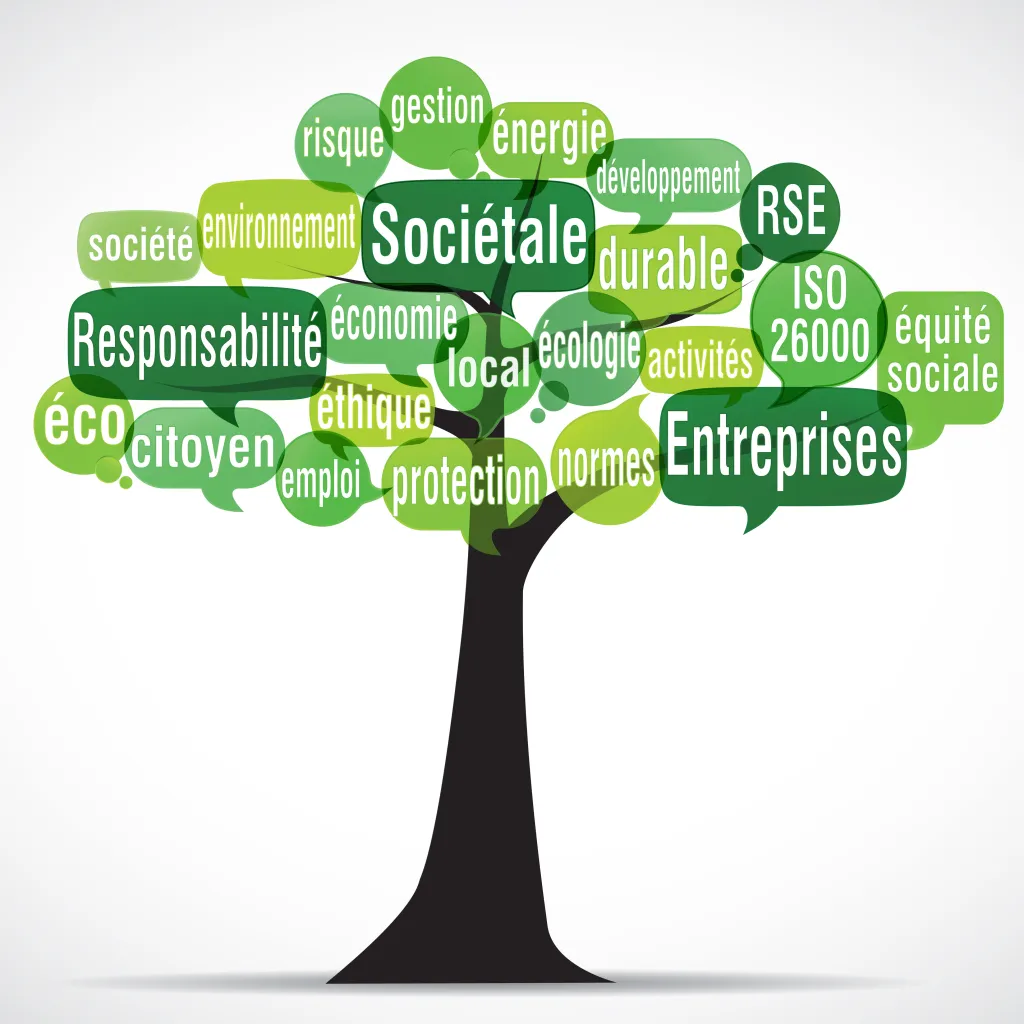 Cette image illustre toutes les ambitions de l'entreprise, mettre en avant l'aspect environnemental et sociale.